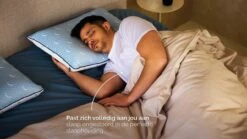 B Bright Airflex Hoofdkussen – Verkoelende TPE Grid & Traagschuim – Ergonomisch & Drukverlagend -Beter Bed Winkel Hoofdkussen B Bright Airflex 4