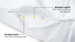 Bamboe Hoofdkussen – Verkoelend & Antiallergisch – Geschikt voor Alle Slaaphoudingen -Beter Bed Winkel Hoofdkussen Bamboe 7
