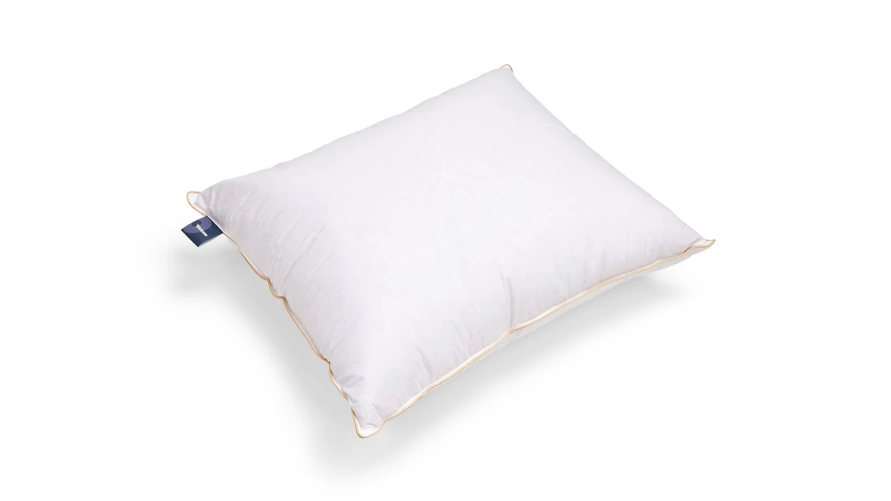 Karlsson Hoofdkussen Gold - Luxe 3-Kamer Donzen Kussen - 90% Eendendons & Katoen Perkal 3 Karlsson Hoofdkussen Gold - Luxe 3-Kamer Donzen Kussen - 90% Eendendons & Katoen Perkal