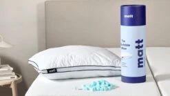 Matt Sleeps Aanpasbaar Hoofdkussen – 3-Zone Traagschuim Cubes & Verkoelende Tijk