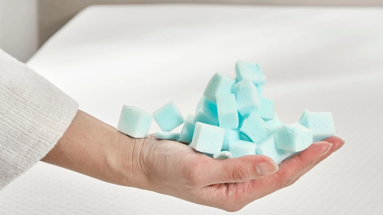 Matt Sleeps Aanpasbaar Hoofdkussen – 3-Zone Traagschuim Cubes & Verkoelende Tijk 6 Matt Sleeps Aanpasbaar Hoofdkussen – 3-Zone Traagschuim Cubes & Verkoelende Tijk - Afbeelding 4