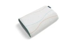 M line Pillow You Groen – Ergonomisch Traagschuim Neksteunkussen (12cm) voor Zijslapers