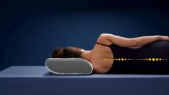 M line Pillow You Groen – Ergonomisch Traagschuim Neksteunkussen (12cm) voor Zijslapers -Beter Bed Winkel Hoofdkussen Pillow You Groen groen 3