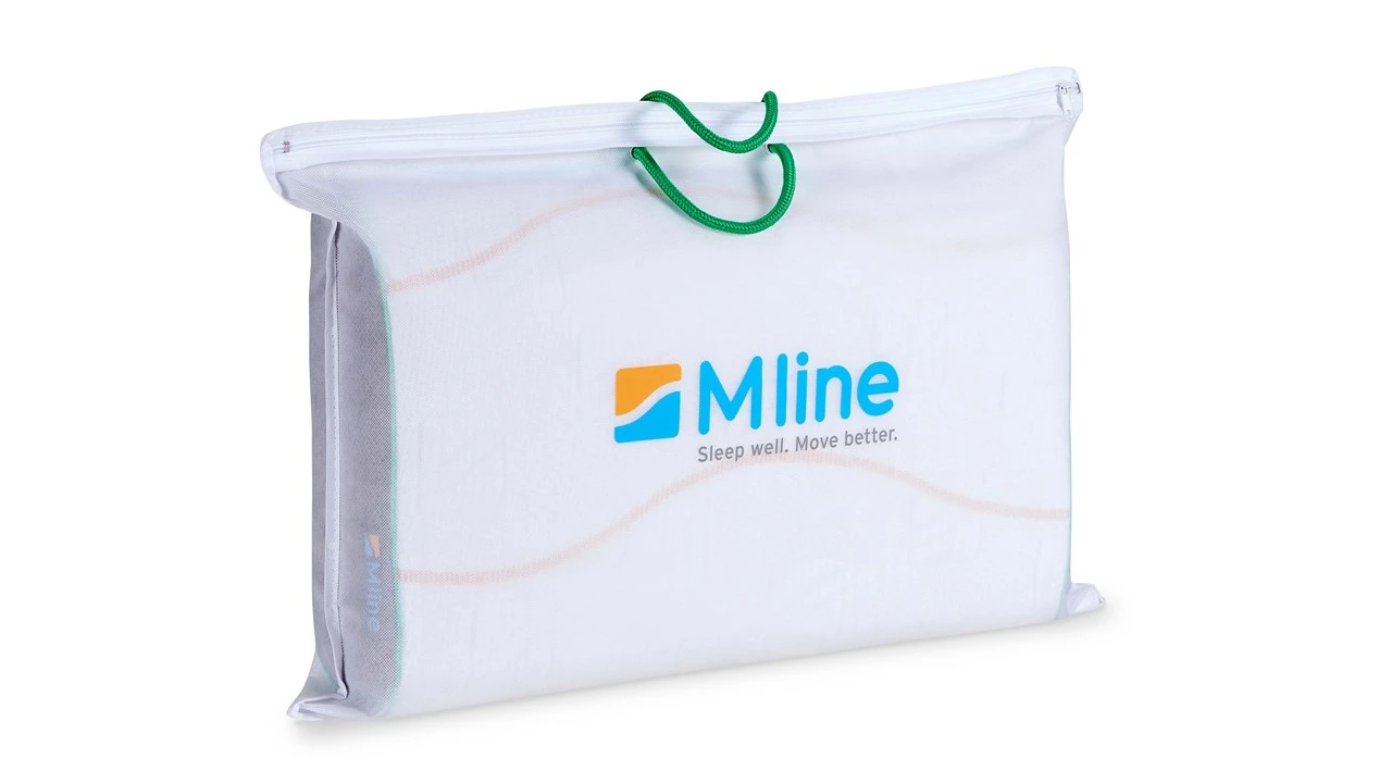 M line Pillow You Groen – Ergonomisch Traagschuim Hoofdkussen voor Zijslapers (12cm Hoog) 8 M line Pillow You Groen – Ergonomisch Traagschuim Hoofdkussen voor Zijslapers (12cm Hoog) - Afbeelding 6