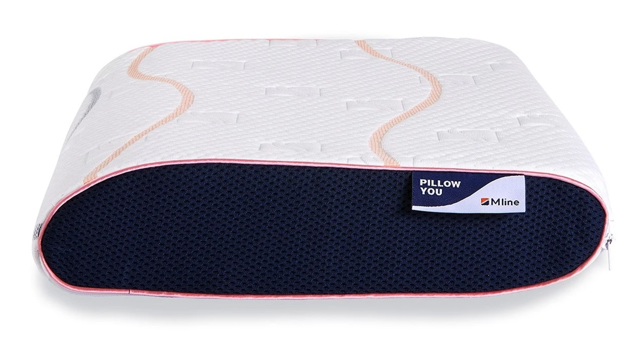 M line Pillow You Roze – 7,5 cm Hoogte – Ergonomisch Traagschuim Hoofdkussen 3 M line Pillow You Roze – 7,5 cm Hoogte – Ergonomisch Traagschuim Hoofdkussen - Afbeelding 2