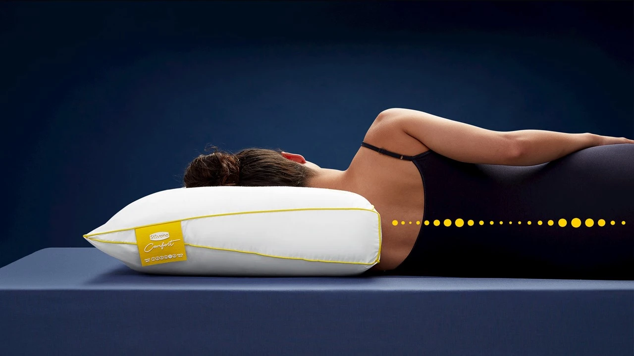 Hoofdkussen Silvana Comfort Geel - Stevig Synthetisch Kussen - Hardheid 5/6 5 Hoofdkussen Silvana Comfort Geel - Stevig Synthetisch Kussen - Hardheid 5/6 - Afbeelding 3