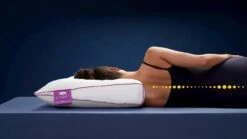 Silvana Comfort Paars Hoofdkussen - Medium Zacht Synthetisch Kussen -Beter Bed Winkel Hoofdkussen Silvana Comfort Paars 2