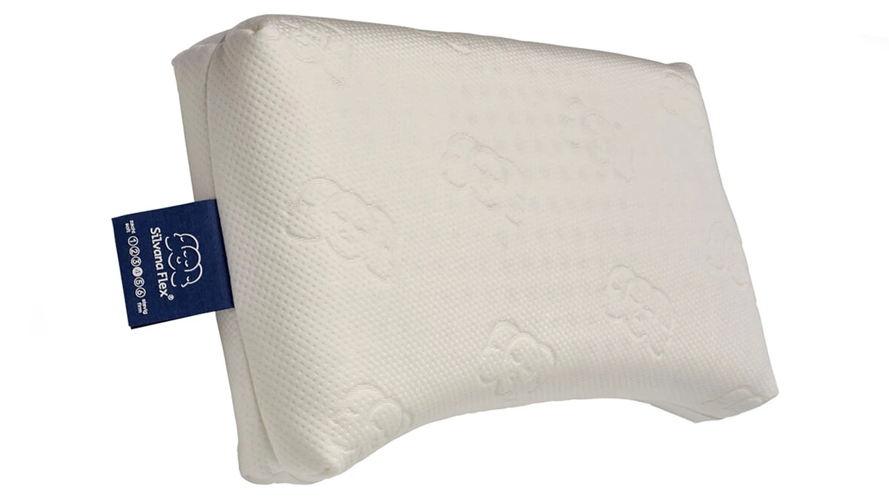 Silvana Flex Blauw Hoofdkussen - Medium Stevigheid & Ergonomische Neksteun (12 cm) 4 Silvana Flex Blauw Hoofdkussen - Medium Stevigheid & Ergonomische Neksteun (12 cm) - Afbeelding 2