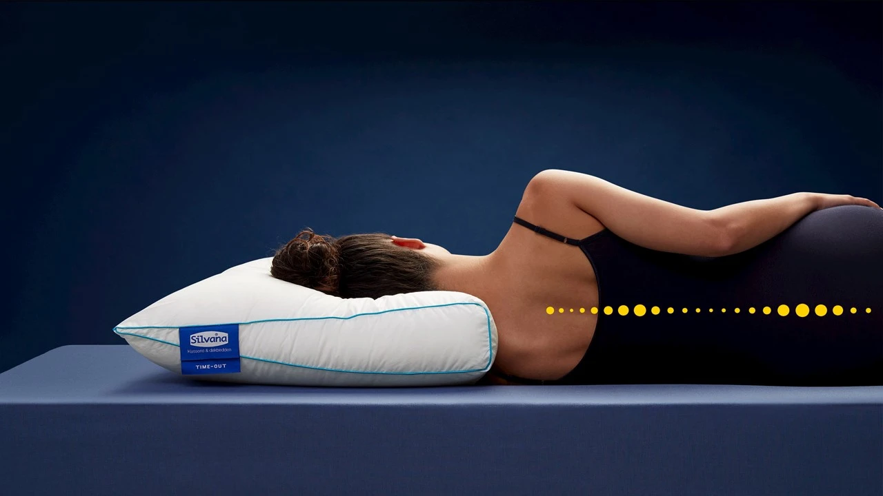 Silvana Time-Out Aerelle – Verkoelend & Anti-allergisch Medium Hoofdkussen 5 Silvana Time-Out Aerelle – Verkoelend & Anti-allergisch Medium Hoofdkussen - Afbeelding 3