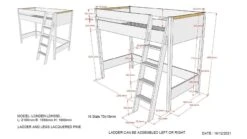 Vipack Londen Hoogslaper Wit met Houten Accenten – Tijdloos Tienerbed 7 Vipack Londen Hoogslaper Wit met Houten Accenten – Tijdloos Tienerbed -Beter Bed Winkel Hoogslaper Londen wit 2