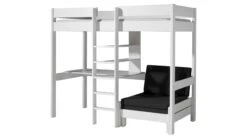 Vipack Pino Hoogslaper met Slaapbank, Bureau en Opbergruimte - Massief Grenenhout 13 Vipack Pino Hoogslaper met Slaapbank, Bureau en Opbergruimte - Massief Grenenhout -Beter Bed Winkel Hoogslaper Pino met zetelbed wit 3