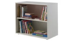Pino Mezzanine Witgelakt Massief Grenen – Inclusief Boekenkast & Zetelbed Hoogslaper 90x200 -Beter Bed Winkel Hoogslaper Pino mezzanine met boekenkast wit 7