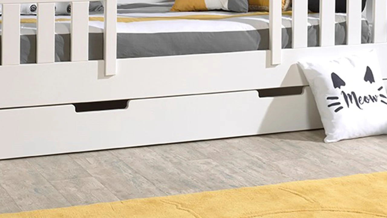 Babs Wit en Grenen met Slaaplade - Landelijk Bedhuisje met Vensterbank 6 Babs Wit en Grenen met Slaaplade - Landelijk Bedhuisje met Vensterbank - Afbeelding 4