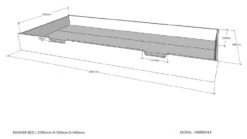 Babs Wit en Grenen met Slaaplade - Landelijk Bedhuisje met Vensterbank 13 Babs Wit en Grenen met Slaaplade - Landelijk Bedhuisje met Vensterbank -Beter Bed Winkel Huisbed 91 met slaaplade Babs wit 5