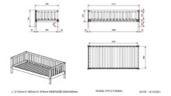 Kajuitbed Fritz Whitewash - FSC Grenenhout Modern Kinderbed -Beter Bed Winkel Kajuitbed Fritz bruin 2