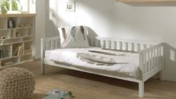 Vipack Kajuitbed Fritz Grenenhout – Minimalistisch Kinderbed & Bedbank 90x200