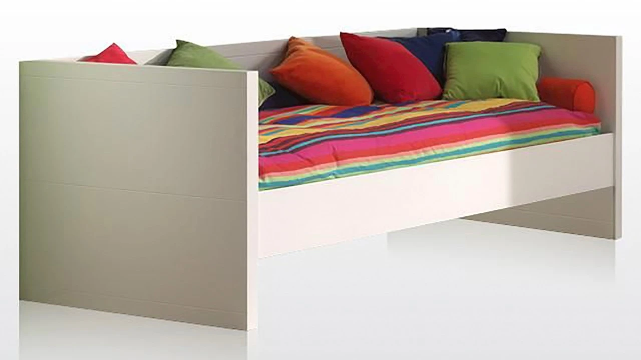 Vipack Kajuitbed Lara Wit MDF – Modern Kinderbed en Bedbank 3 Vipack Kajuitbed Lara Wit MDF – Modern Kinderbed en Bedbank