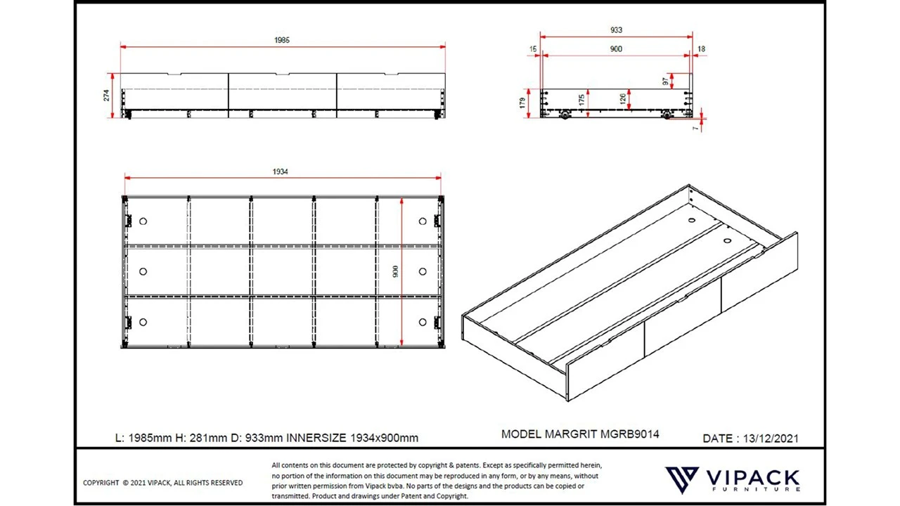 Kajuitbed Magrit Wit en Natuurlijk Hout – Scandinavisch Design met 3 Laden 12 Kajuitbed Magrit Wit en Natuurlijk Hout – Scandinavisch Design met 3 Laden - Afbeelding 10