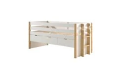 Vipack Kajuitbed Margrit 91 - Wit & Grenen Scandinavisch Design met 3 Opberglades 8 Vipack Kajuitbed Margrit 91 - Wit & Grenen Scandinavisch Design met 3 Opberglades -Beter Bed Winkel Kajuitbed Margrit 91 bruin 2