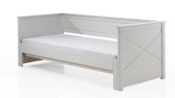 Vipack Pino Uitschuifbaar Kajuitbed Wit - Massief Grenenhout Multifunctioneel Kinderbed -Beter Bed Winkel Kajuitbed uitschuifbaar Pino wit 2