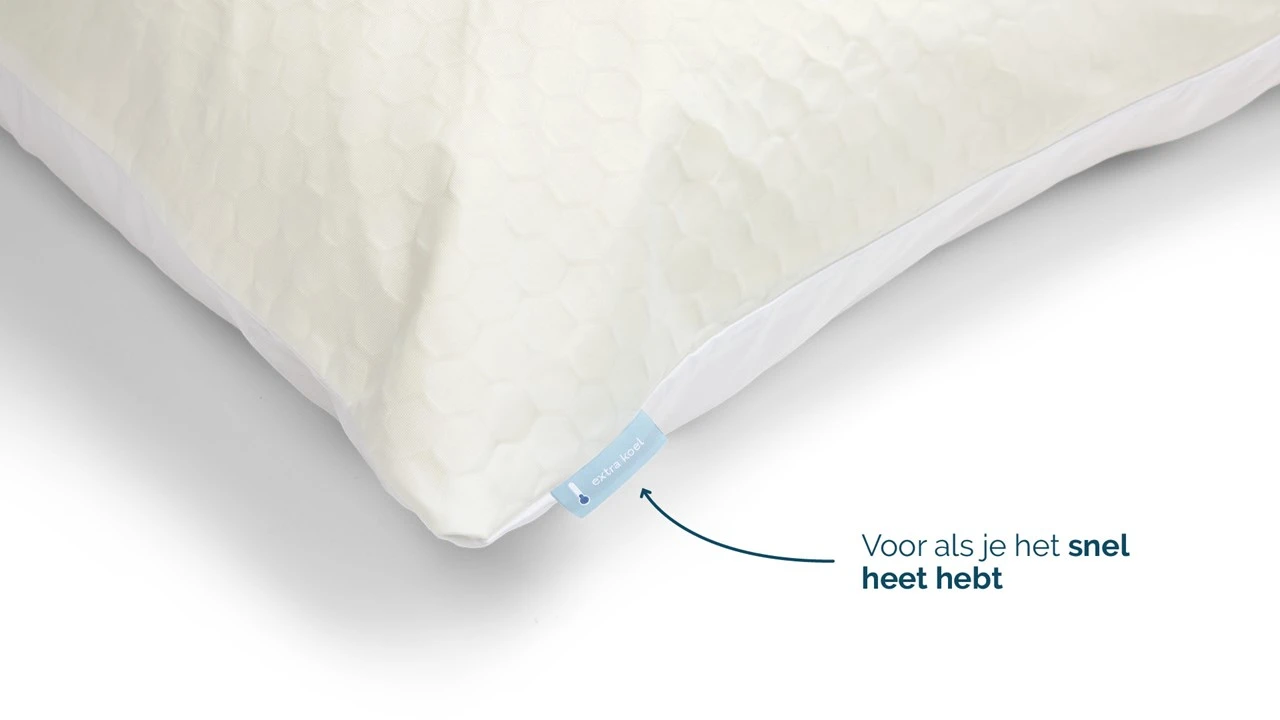 B Bright Extra Koel Verkoelend Kussensloop β PCM Technologie & Bamboe β 60x70 cm 4 B Bright Extra Koel Verkoelend Kussensloop β PCM Technologie & Bamboe β 60x70 cm - Afbeelding 2