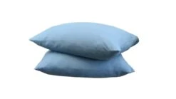 HappyBed Bluestone Microvezel Kussenslopen Set van 2 - Luxe Zacht met Ritssluiting