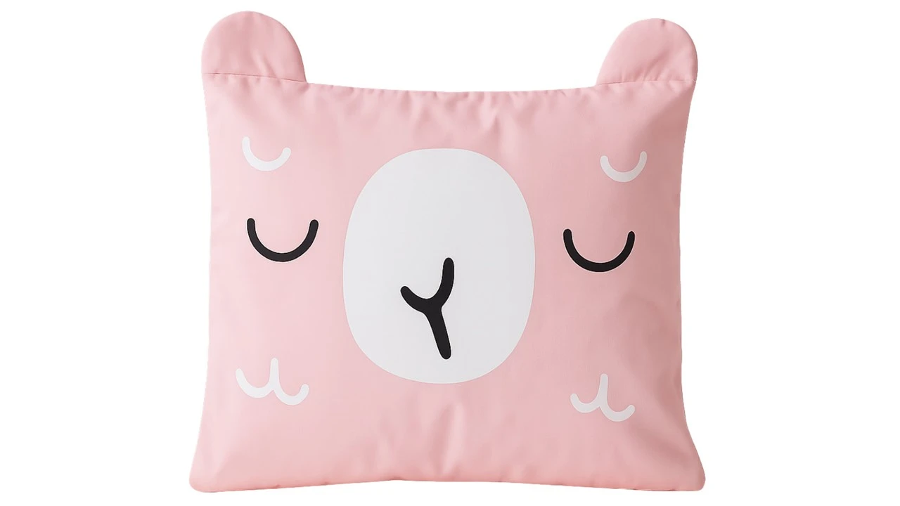 HappyBed Kids Lizzy Lama Zand/Wit - Karakter Print Microvezel Kussensloop met Rits 3 HappyBed Kids Lizzy Lama Zand/Wit - Karakter Print Microvezel Kussensloop met Rits