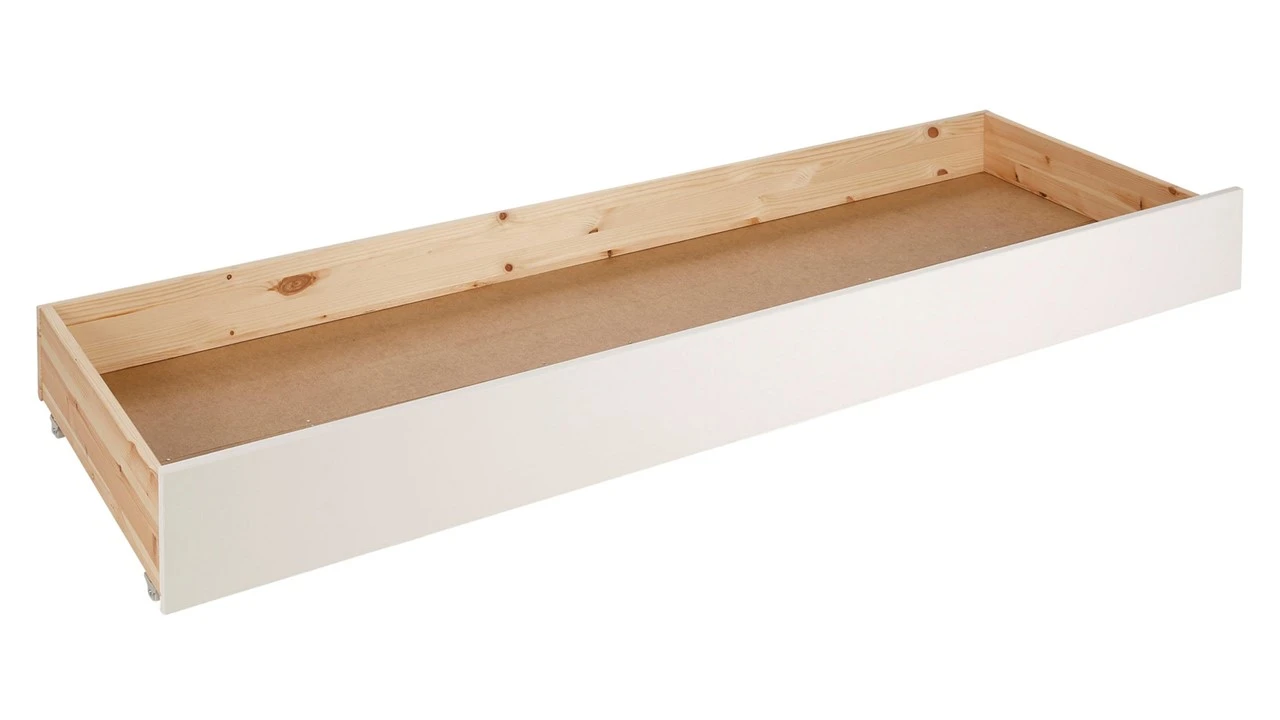 Vipack Pino Lade voor Kajuitbed Uitschuifbaar Wit - Massief Grenenhout Opberglade 3 Vipack Pino Lade voor Kajuitbed Uitschuifbaar Wit - Massief Grenenhout Opberglade