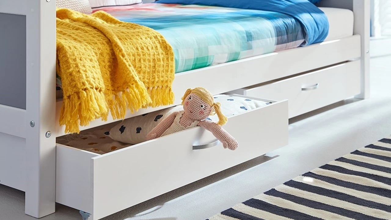 Flexworld Ladenset Massief Grenen – Set van 2 Bedladen op Wielen 3 Flexworld Ladenset Massief Grenen – Set van 2 Bedladen op Wielen