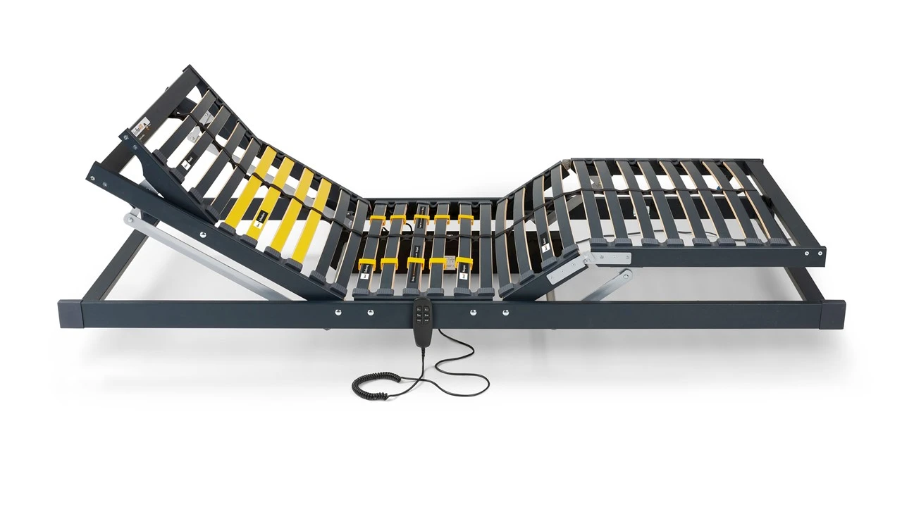 Beter Bed Basic Bossflex 400 Elektrisch Verstelbaar Bedraad – Beukenhouten Lattenbodem met 28 Latten 4 Beter Bed Basic Bossflex 400 Elektrisch Verstelbaar Bedraad – Beukenhouten Lattenbodem met 28 Latten - Afbeelding 2