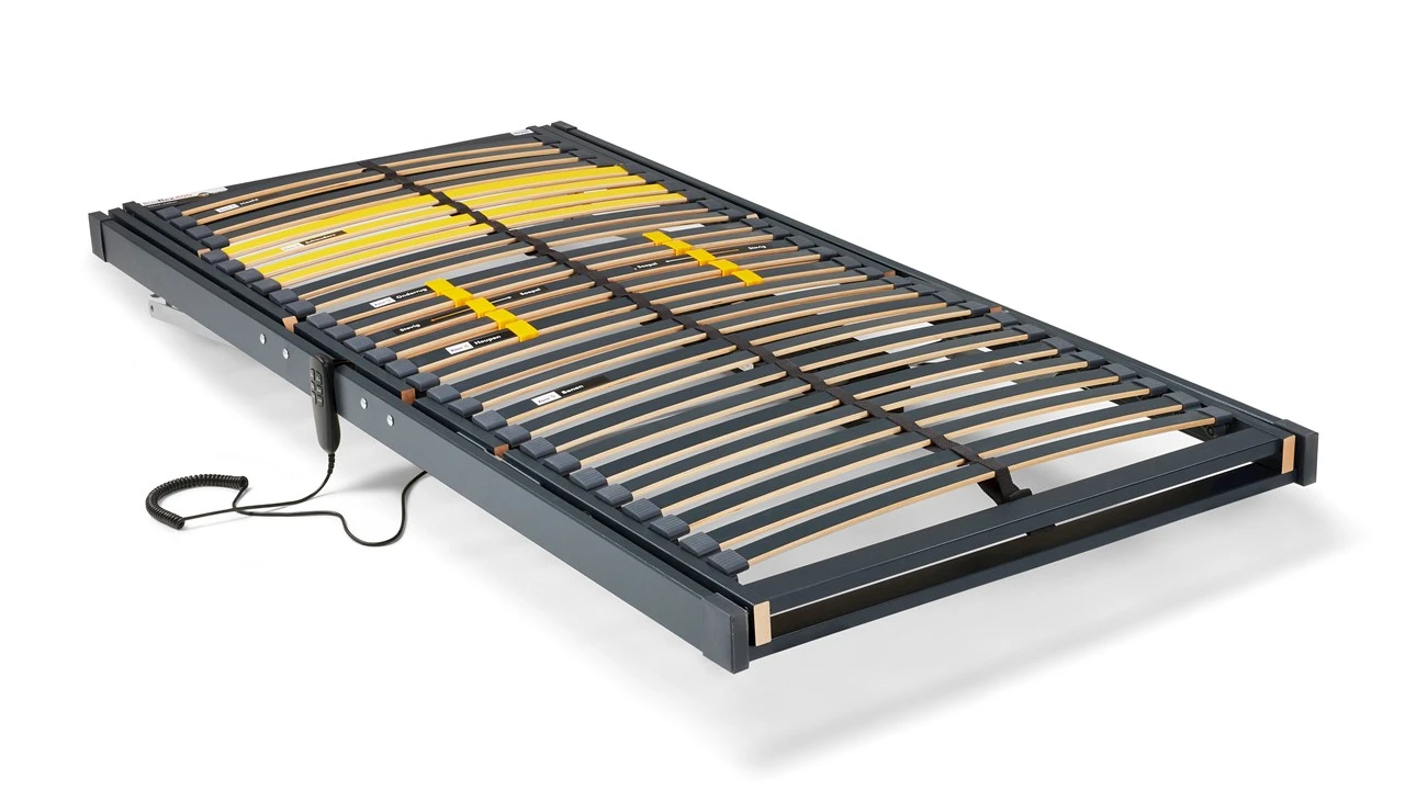Beter Bed Basic Bossflex 400 Elektrisch Verstelbaar Bedraad – Beukenhouten Lattenbodem met 28 Latten 5 Beter Bed Basic Bossflex 400 Elektrisch Verstelbaar Bedraad – Beukenhouten Lattenbodem met 28 Latten - Afbeelding 3