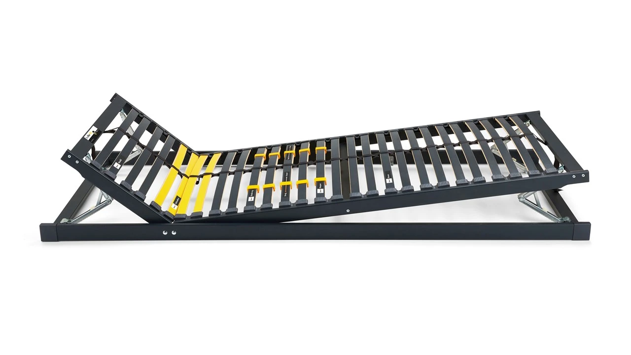 Beter Bed Basic Bossflex 400 Handverstelbare Lattenbodem – Beukenhout met Comfortzones 4 Beter Bed Basic Bossflex 400 Handverstelbare Lattenbodem – Beukenhout met Comfortzones - Afbeelding 2