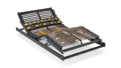 Bossflex 600 Deluxe Elektrisch Verstelbaar Bedraad - Beukenhouten Lattenbodem met Schoudercomfort