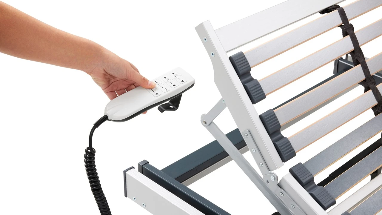 Bossflex 450 Hoog-laag Elektrisch Verstelbare Lattenbodem – Verstelbare Hardheid Beukenhout 7 Bossflex 450 Hoog-laag Elektrisch Verstelbare Lattenbodem – Verstelbare Hardheid Beukenhout - Afbeelding 5