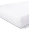Walra Molton Matrasbeschermer - 100% Katoen - Absorberend & Zacht -Beter Bed Winkel Molton Cover wit