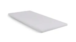 B Bright Molton Topmatras Beschermer - 100% Biologisch Katoen - Voor Toppers tot 15cm