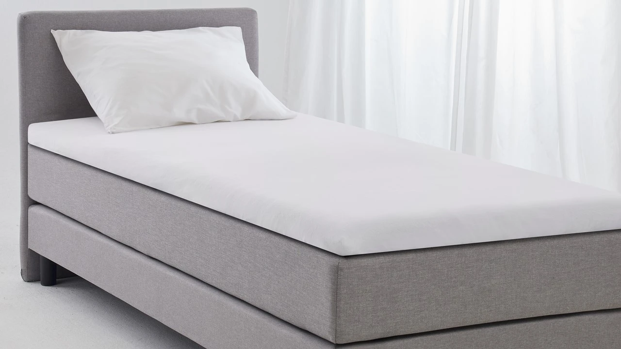 B Bright Molton Topmatras Beschermer - 100% Biologisch Katoen - Voor Toppers tot 15cm 4 B Bright Molton Topmatras Beschermer - 100% Biologisch Katoen - Voor Toppers tot 15cm - Afbeelding 2