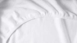 Kayori Wit Biologisch Katoen Stretch – Splittopper Molton Hoeslaken (90cm Split) -Beter Bed Winkel Molton splittopper wit 2