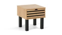 Nachtkast Flint – Compact Design met Lade – Passend bij Bed Flint