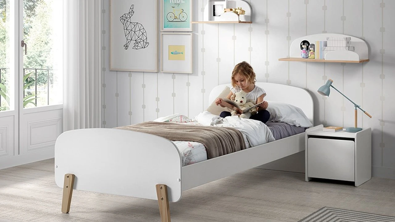 Vipack Kiddy 3-Delige Kinderslaapkamer Set Mint Groen – Scandinavisch Design Bed, Nachtkast en Commode 3 Vipack Kiddy 3-Delige Kinderslaapkamer Set Mint Groen – Scandinavisch Design Bed, Nachtkast en Commode
