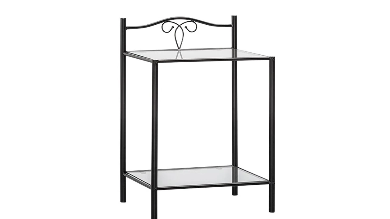 Nachtkast Quincy β Modern Industrieel Metalen Frame β Zwart 3 Nachtkast Quincy β Modern Industrieel Metalen Frame β Zwart