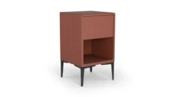 B Bright Vierkant Nachtkastje met 1 Lade en Poten - Mix & Match Design