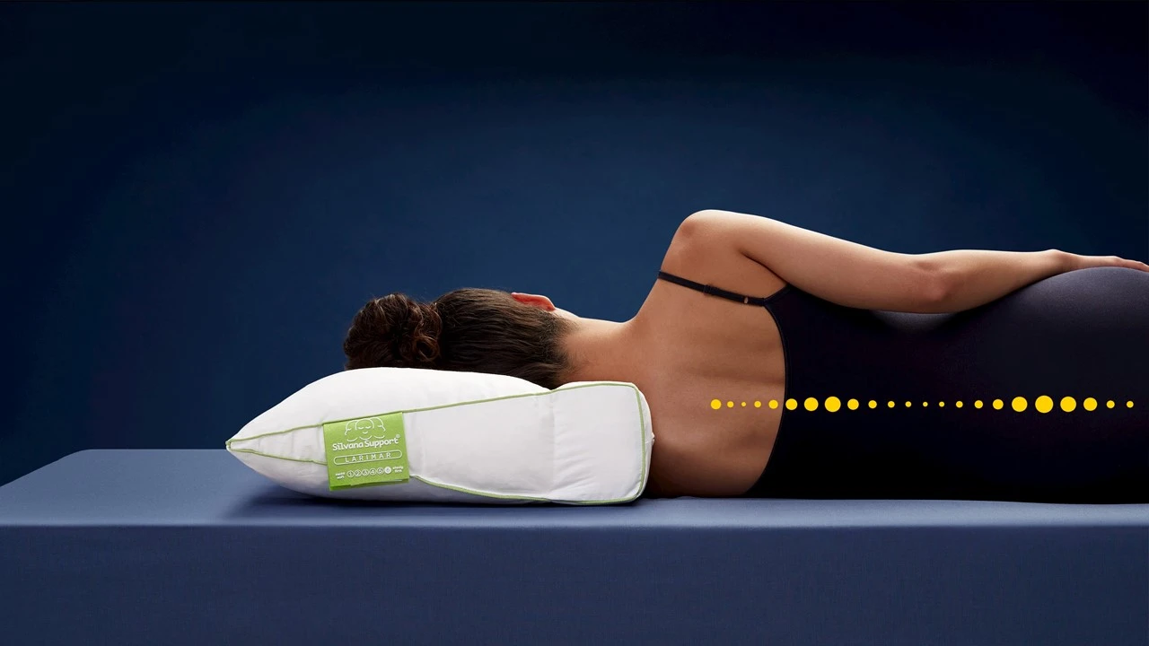 Silvana Support Larimar - Extra Stevig Neksteunkussen met Vita Talalay® Latex 5 Silvana Support Larimar - Extra Stevig Neksteunkussen met Vita Talalay® Latex - Afbeelding 3