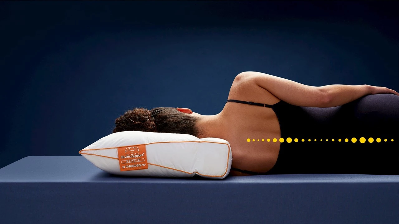 Silvana Support Saphir – Zacht Neksteunkussen met Vita Talalay® Latex 5 Silvana Support Saphir – Zacht Neksteunkussen met Vita Talalay® Latex - Afbeelding 3