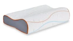 M line Wave Pillow I – Ergonomisch Neksteunkussen voor Rugslapers – Drukverlagend Traagschuim