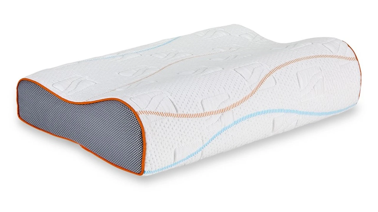 M line Wave Pillow I โ Ergonomisch Neksteunkussen voor Rugslapers โ Drukverlagend Traagschuim 3 M line Wave Pillow I โ Ergonomisch Neksteunkussen voor Rugslapers โ Drukverlagend Traagschuim