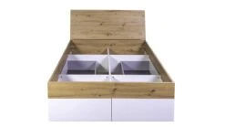 Opbergbed Mundi Wit met 4 Laden β Duurzaam Twijfelaar Bed voor Extra Opbergruimte 8 Opbergbed Mundi Wit met 4 Laden β Duurzaam Twijfelaar Bed voor Extra Opbergruimte -Beter Bed Winkel Opbergbed Mundi met 4 laden artisan oak white 1