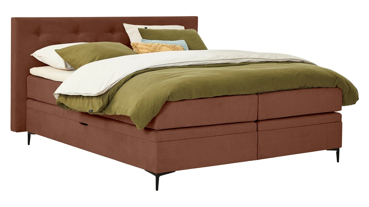 B Bright Citrine Opbergbox – Luxe Geknoopt Hoofdbord & Gestoffeerd Matras – Boxspring met Opbergruimte 7 B Bright Citrine Opbergbox – Luxe Geknoopt Hoofdbord & Gestoffeerd Matras – Boxspring met Opbergruimte - Afbeelding 5