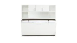 Albero Opklapbed Met Bovenbouw Wit - Ruimtebesparend Verticaal Wandbed 24 Albero Opklapbed Met Bovenbouw Wit - Ruimtebesparend Verticaal Wandbed -Beter Bed Winkel Opklapbed Albero met bovenbouw wit 8