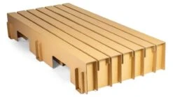 Beter Bed x KarTent Paper Bed – Duurzaam Kartonnen Bed met Easy Pocket Matras & Opbergladen 18 Beter Bed x KarTent Paper Bed – Duurzaam Kartonnen Bed met Easy Pocket Matras & Opbergladen -Beter Bed Winkel Paper Bed met Easy Pocket matras bruin 6